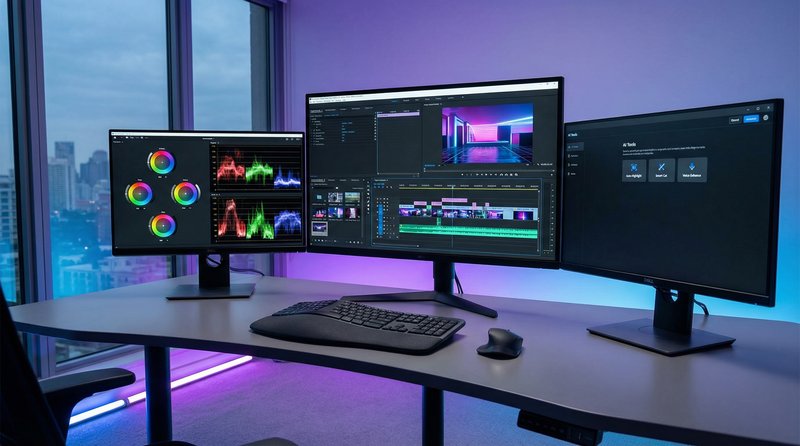 镜子前面AI视频工具视频分享